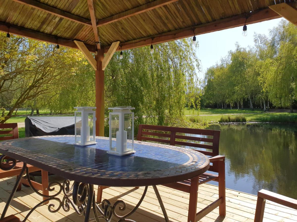 Pondside Barn Villa Long Wittenham Buitenkant foto